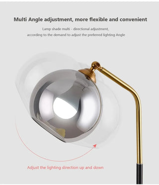 Jeanette - Modern Glass Orb Table Lamp