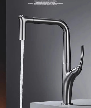 Gilles - Pull Out Modern Water Filter Crane Single Handle Mixer Kitchen Tap