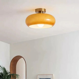Shoys - Modern Minimalist Glass Disc all LED Pendant Lights - white and warm white - Hominator