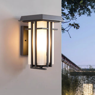 Fransis - Simple Modern Outdoor  Waterproof Glass Wall Lamp