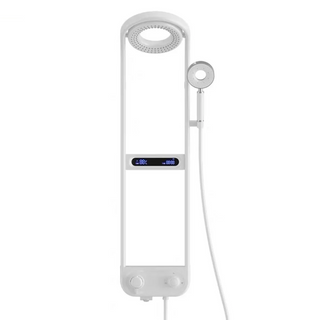 Cosima - Round Head Thermostatic Shower Set Mini Handheld Included