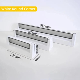 Cletus - Long Strip Rotatable LED Aluminium IP65  Wall Lamp